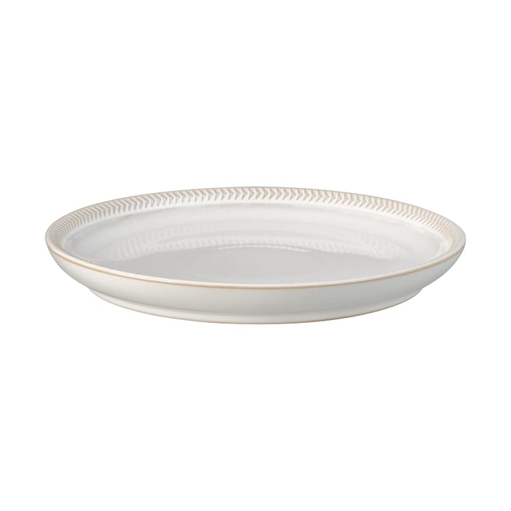 Assiette Natural Canvas coupe 21cm - Texturé - Denby