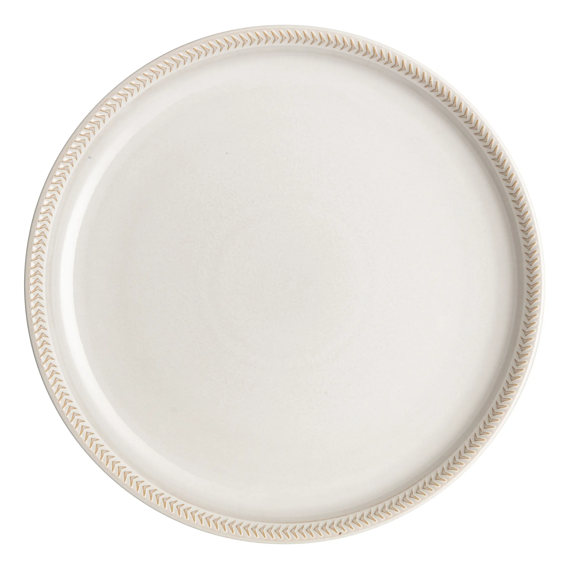 Assiette Natural Canvas coupe 26cm, Texturé Denby