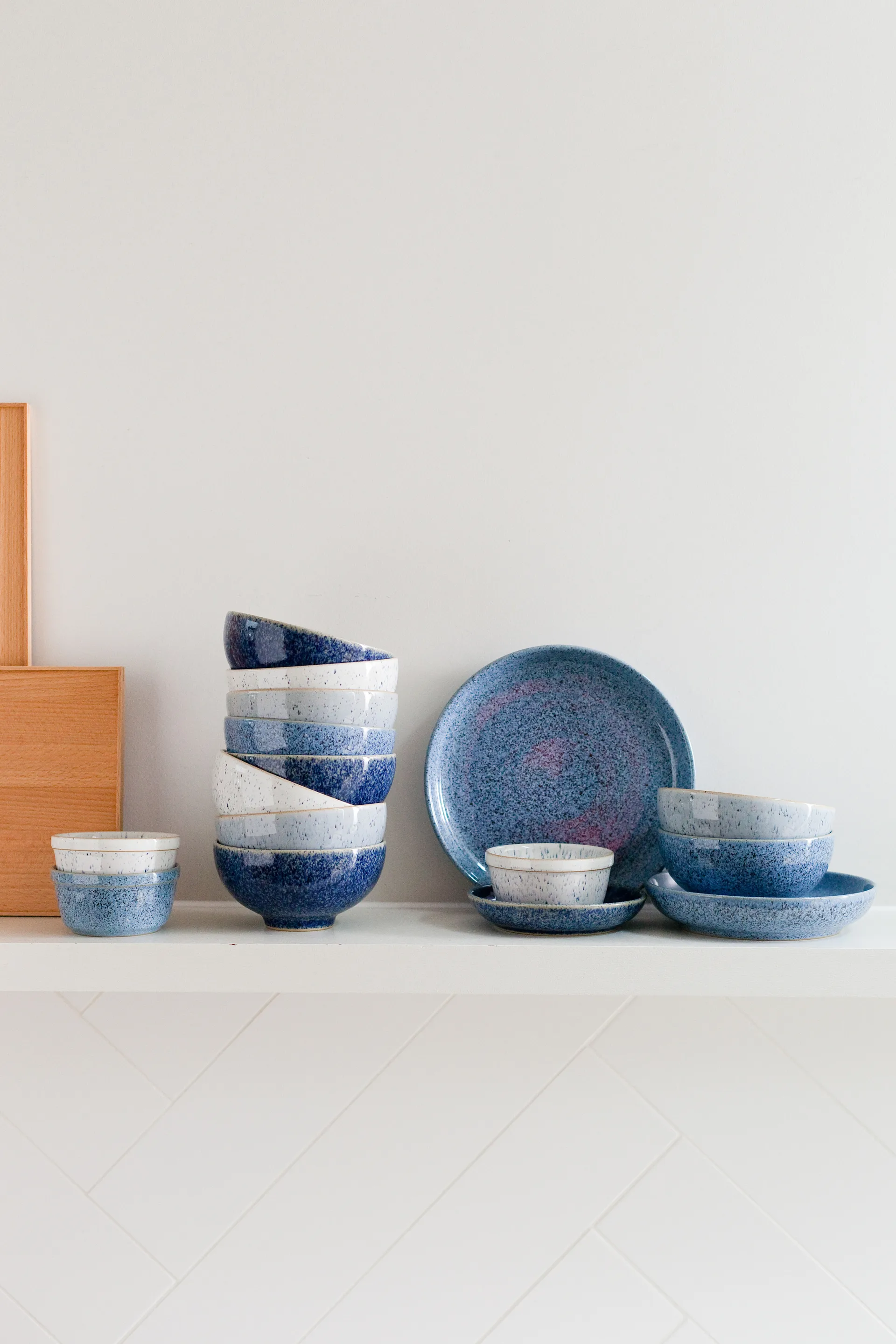 Assiette Studio Blue coupe 26cm, Cobalt Denby