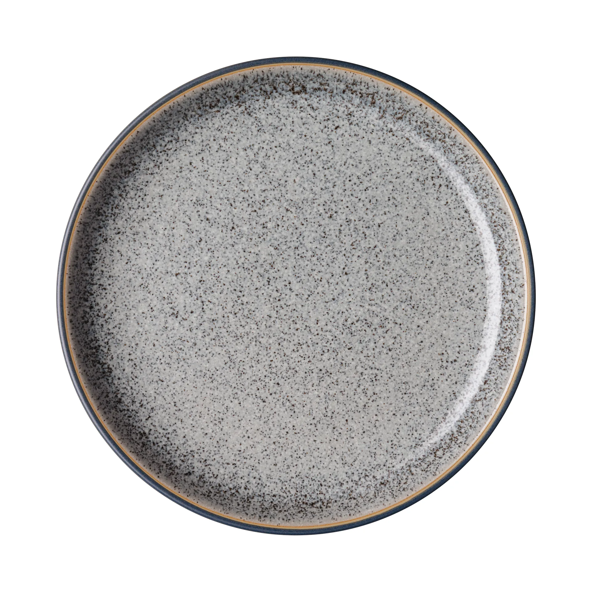 Assiette Studio Grey coupe 21cm, Granite Denby
