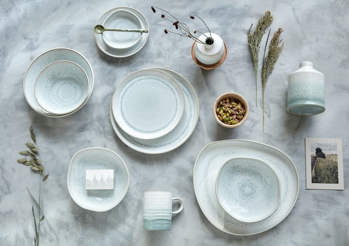 Assiettes à dessert Kiln Ø21,5 cm lot de 4, Green Denby