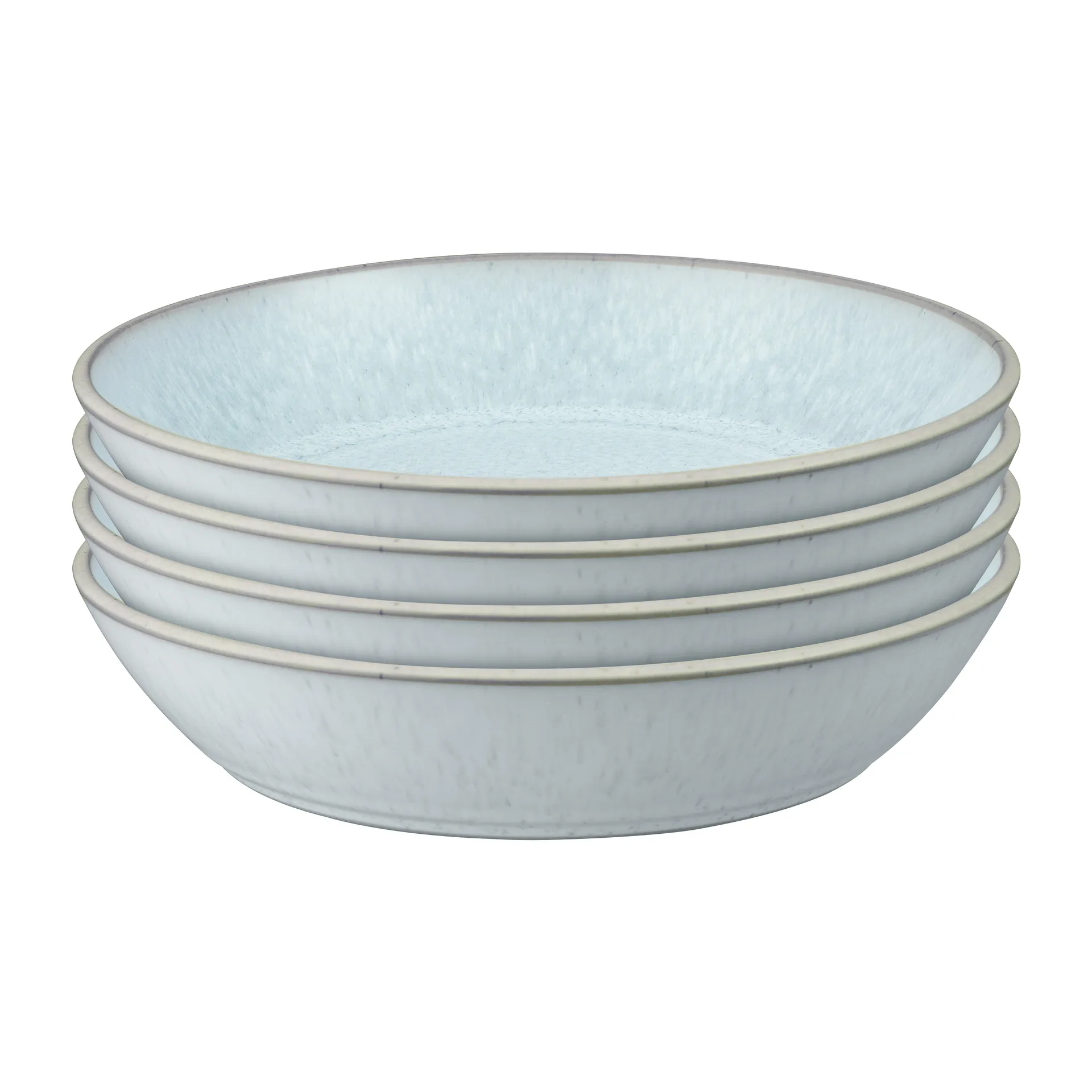Assiettes à pâtes Kiln Green lot de 4, Ø22cm Denby