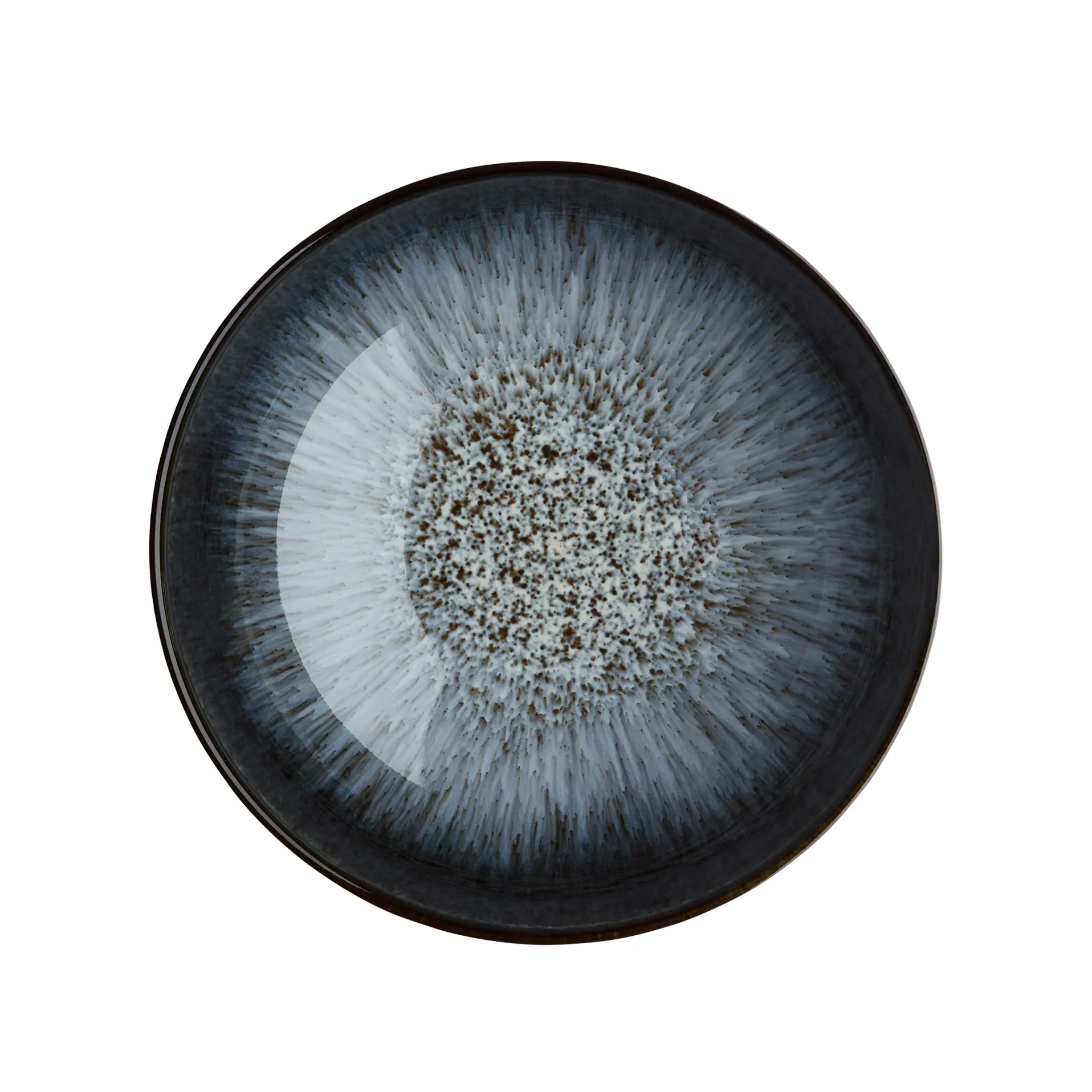 Bol à céréales Halo 16 cm, Bleu-gris-noir Denby