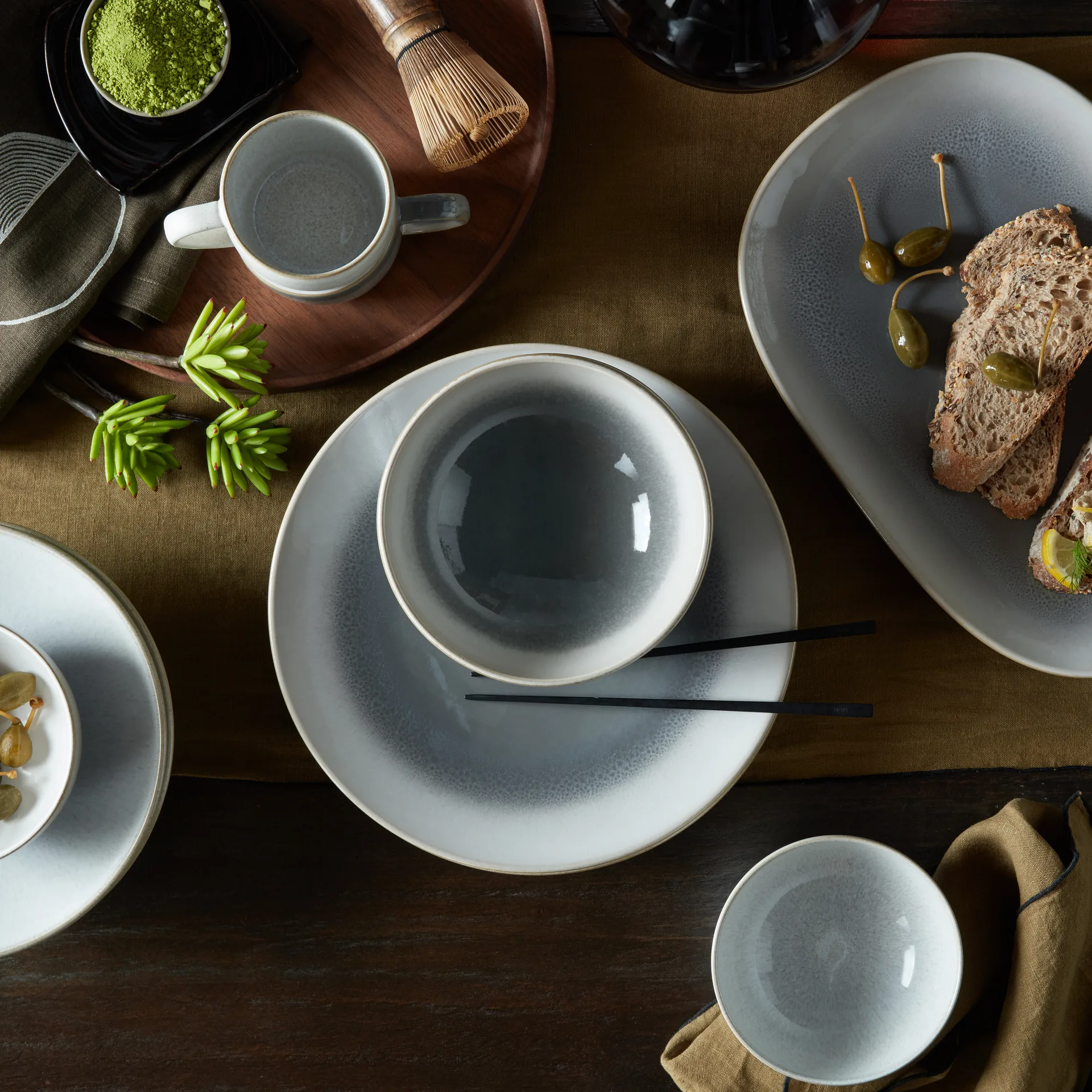 Bol à céréales Modus Ombre 13,5 cm, Gris Denby