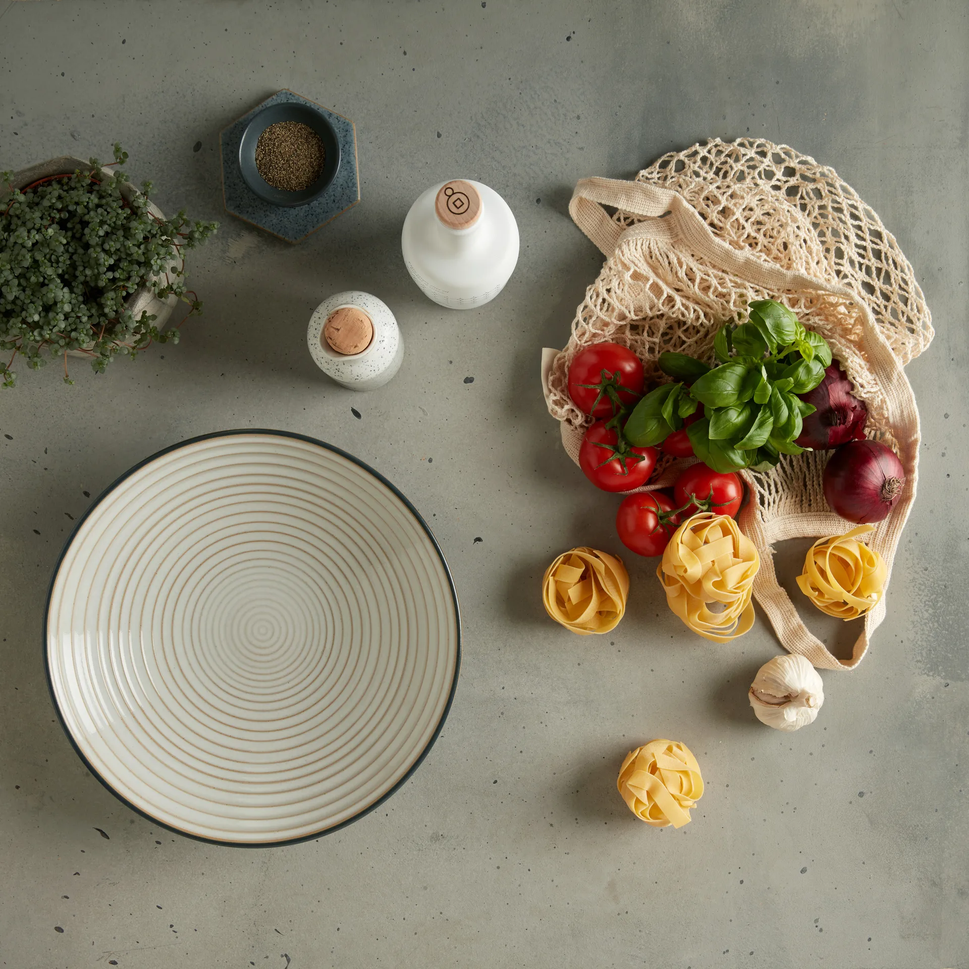 Bol à motif Studio Grey 31cm, Granite Denby