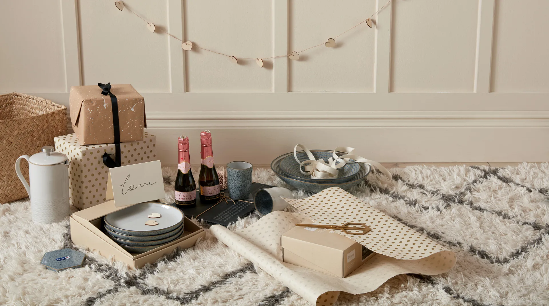 Bol à motif Studio Grey 31cm, Granite Denby