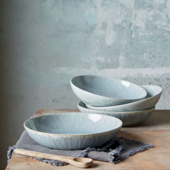 Bol à pâtes Halo Speckle 22cm, Gris-marron Denby