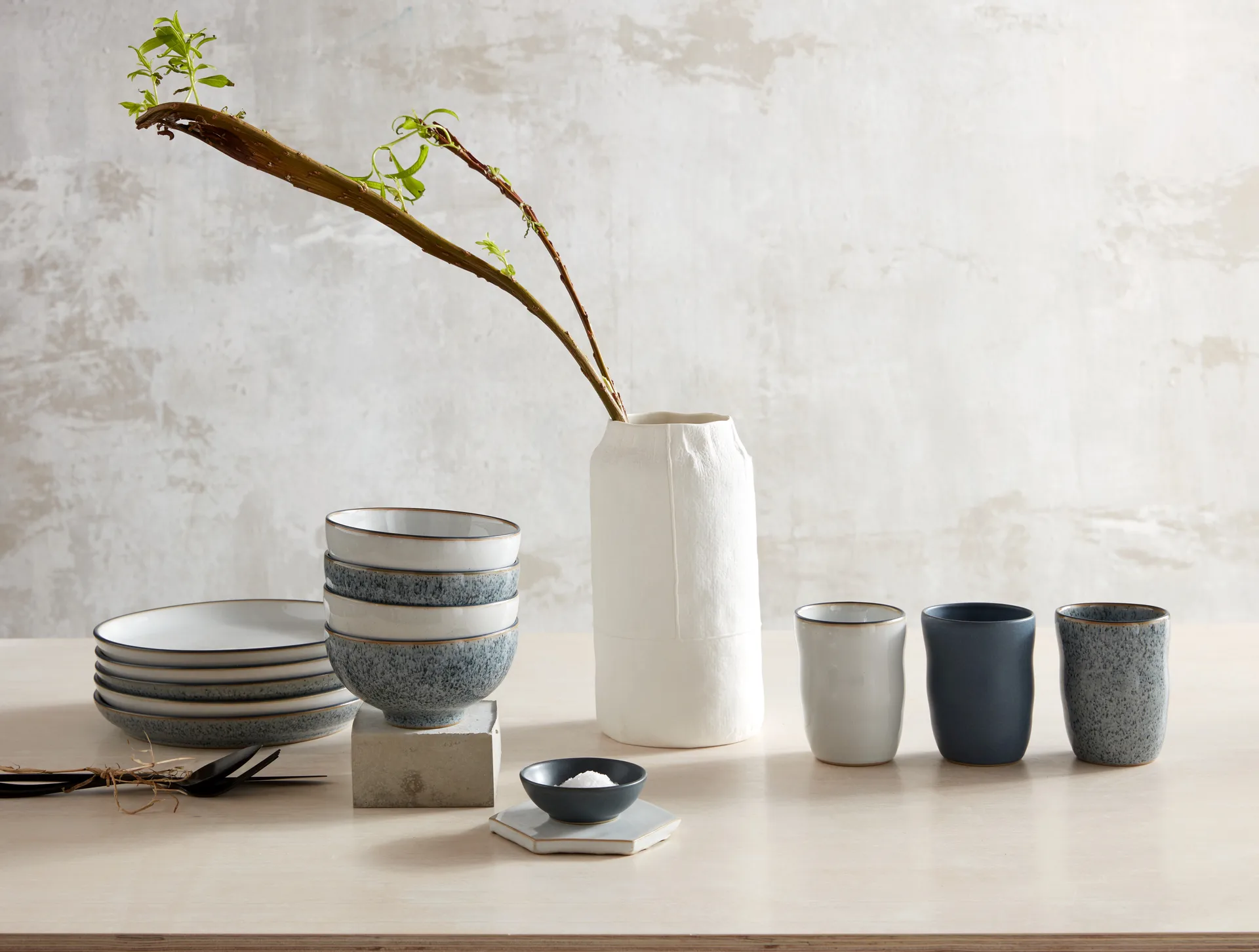 Bol à pâtes Studio Grey 22cm, Quartz Denby