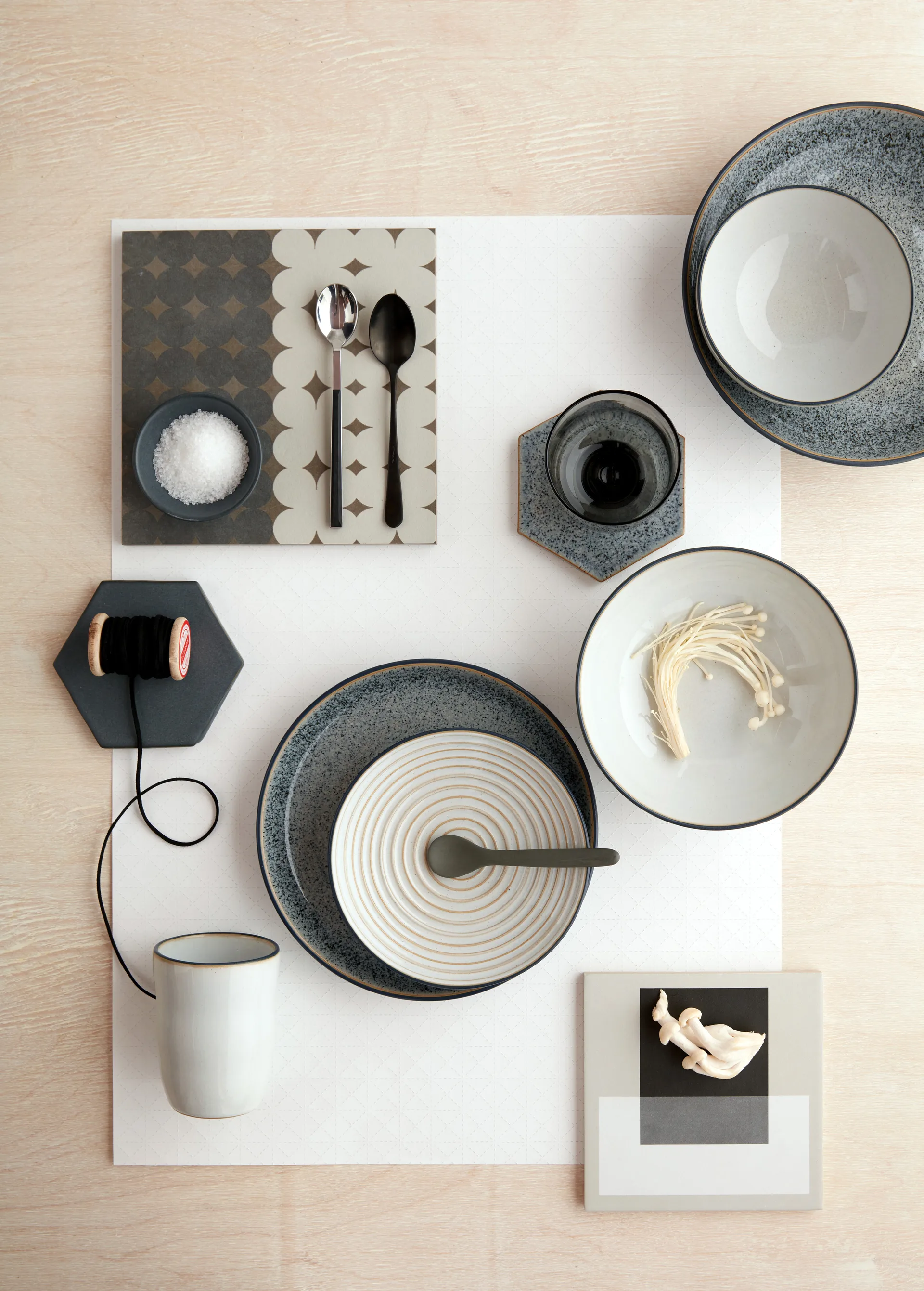 Bol à pâtes Studio Grey 22cm, Quartz Denby