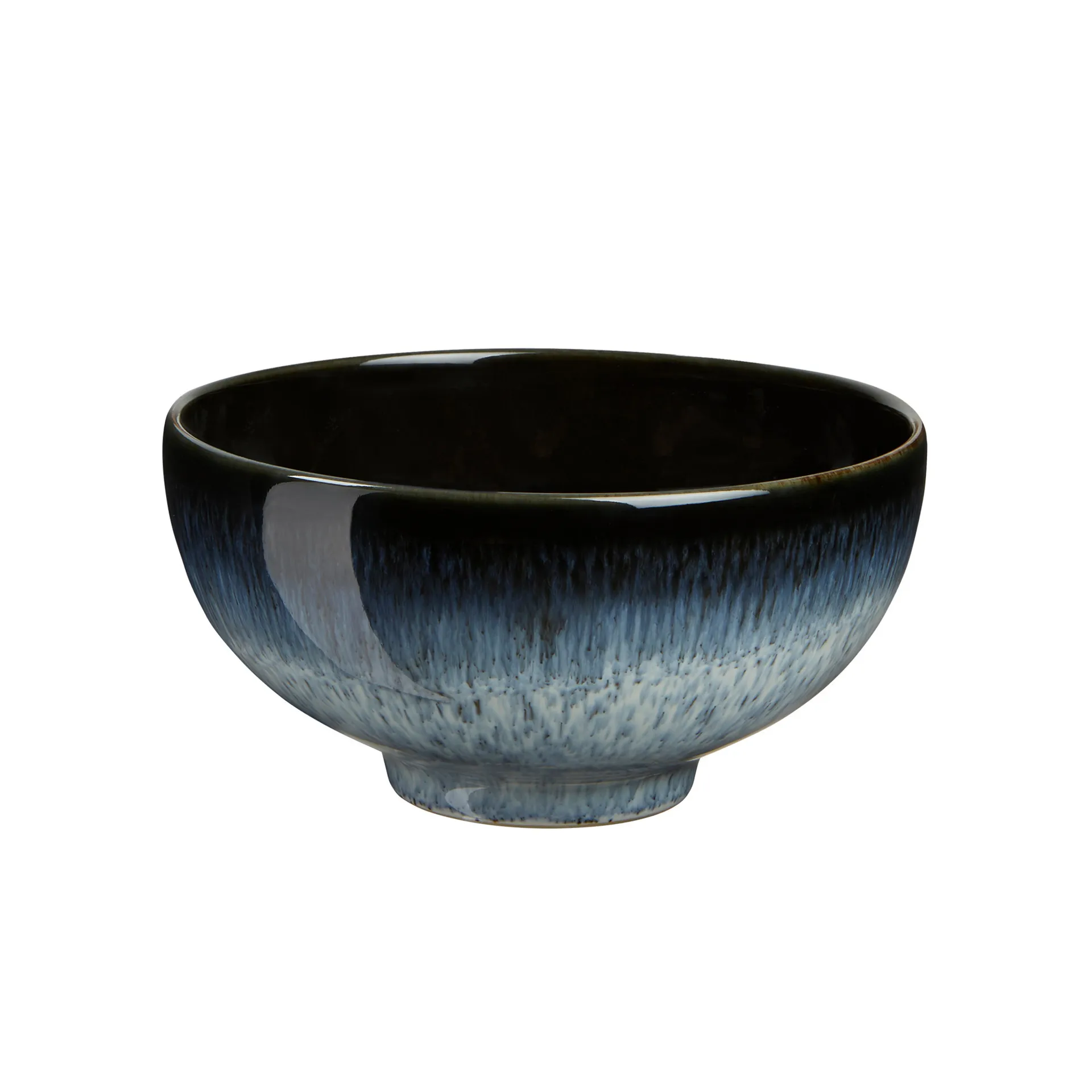 Bol à riz Halo 13cm, Bleu-gris-noir Denby