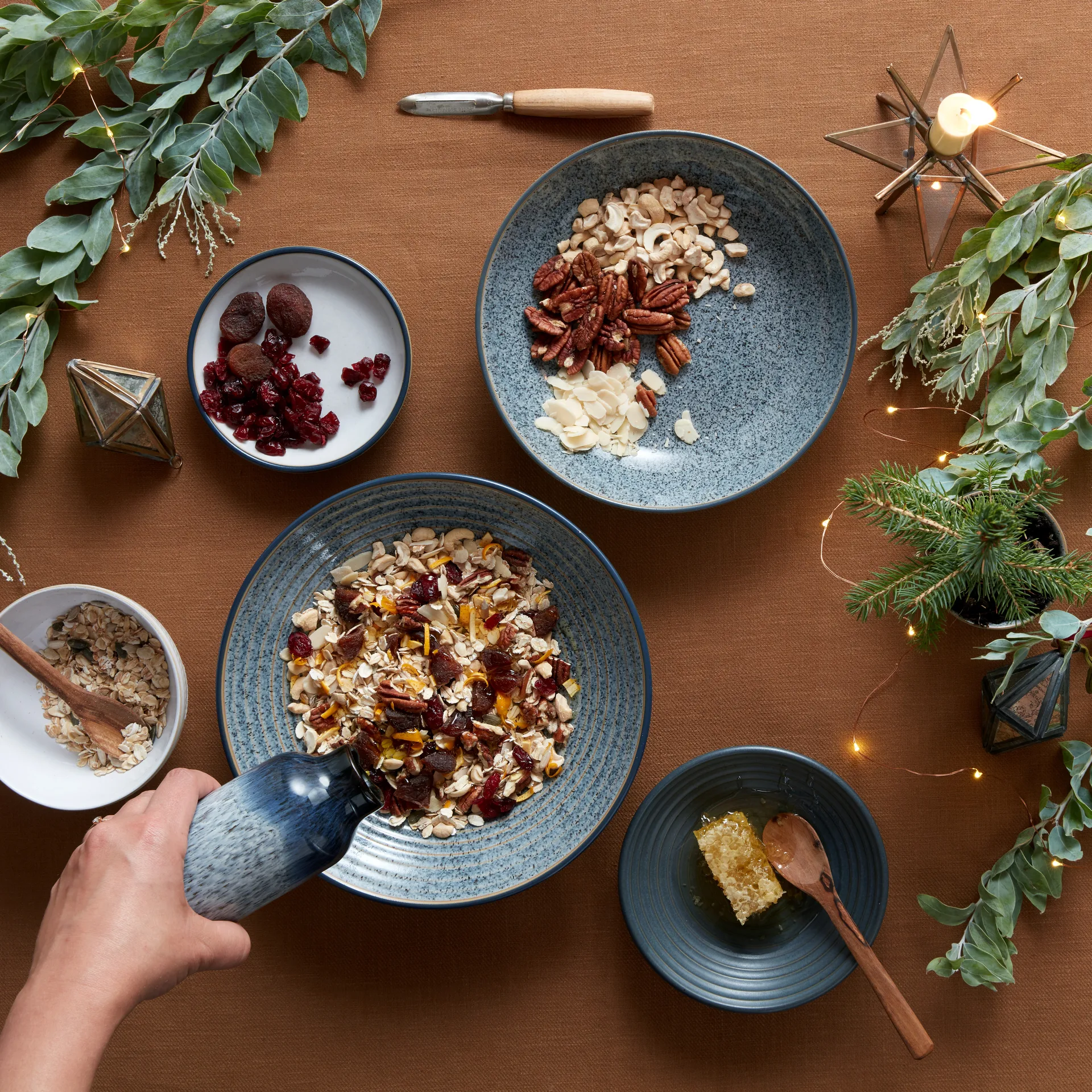 Bol avec motif Studio Grey 25,5cm, Granite Denby