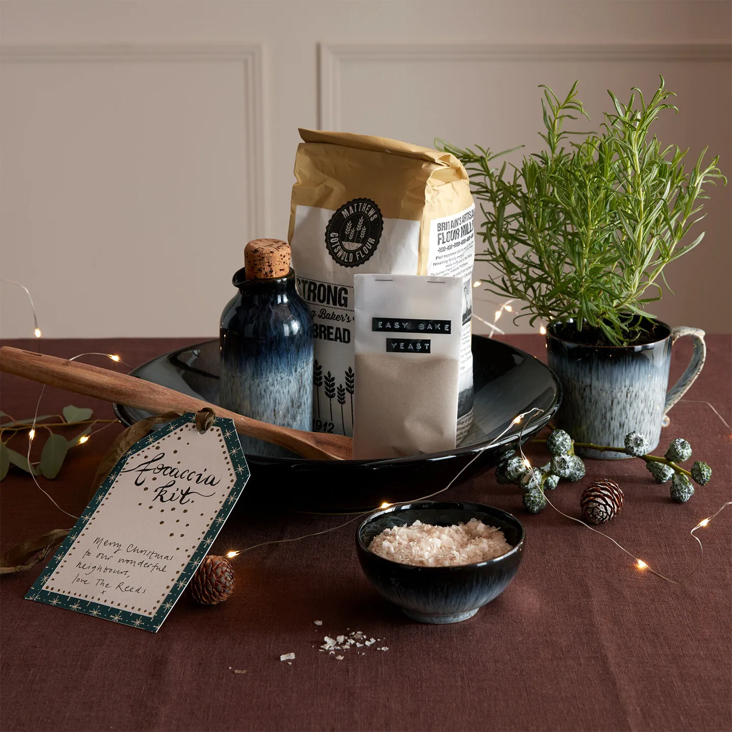 Bol Halo 10,5 cm, Bleu-gris-noir Denby