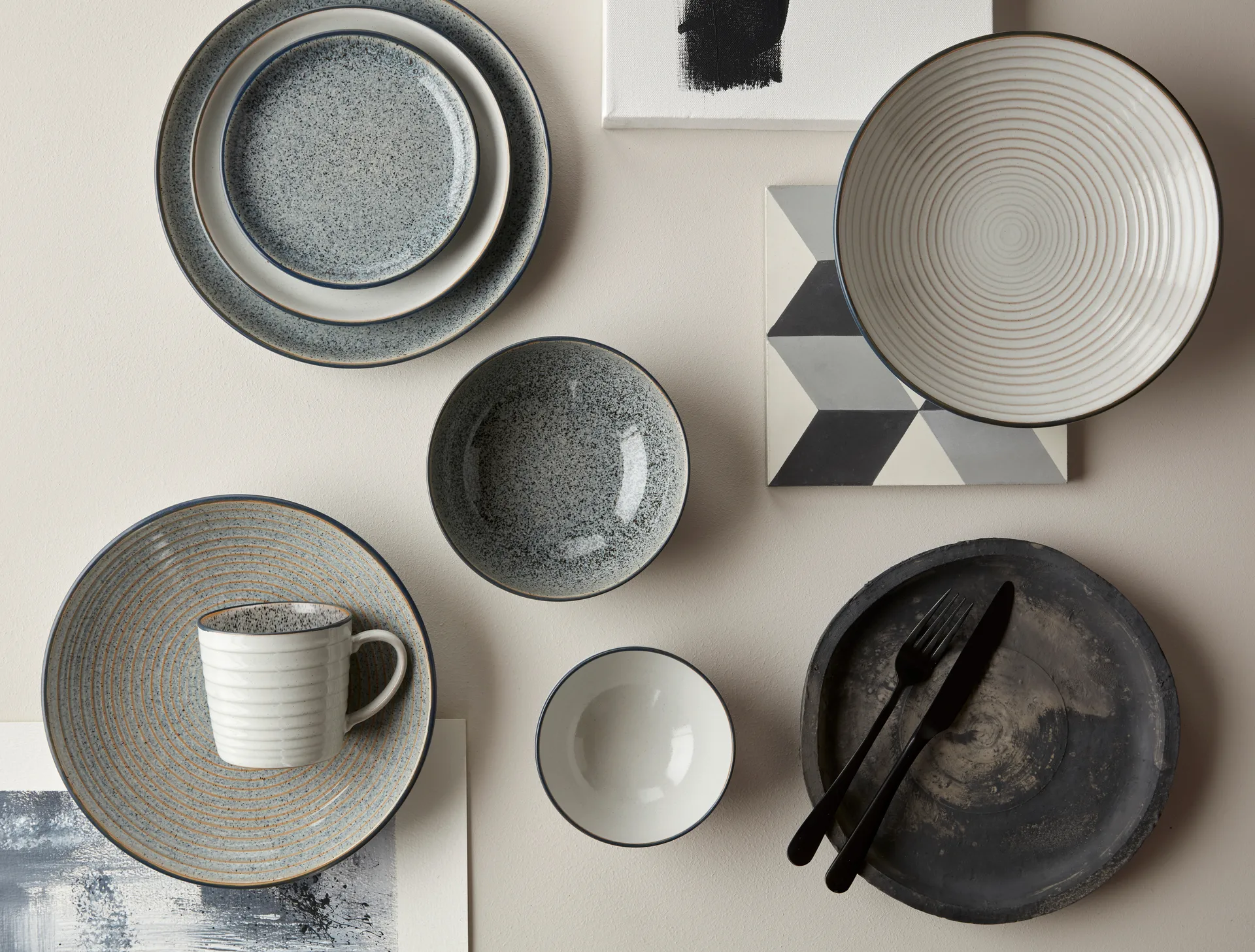 Bol Studio Grey 20,5cm, Granite Denby