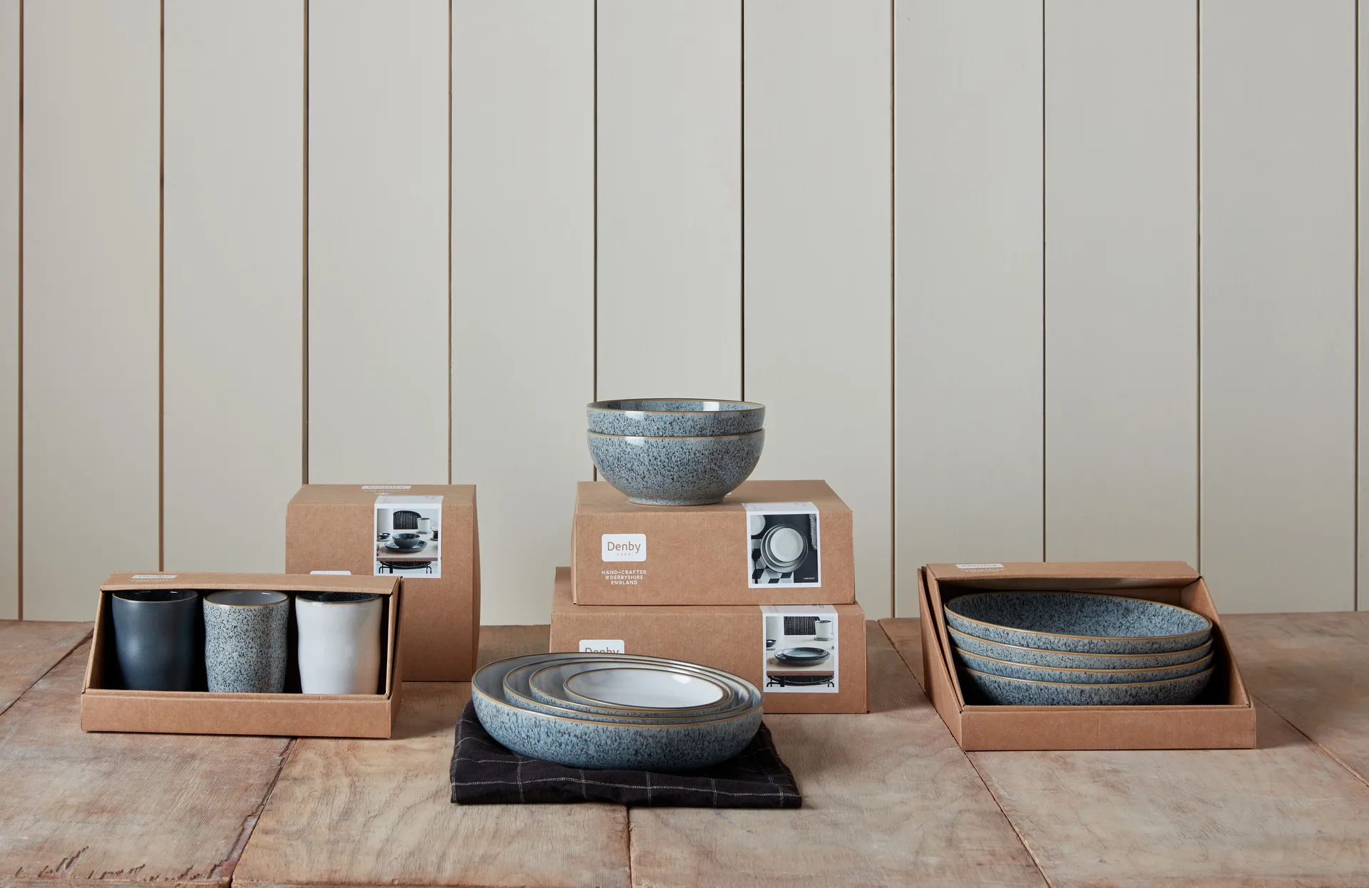 Bol Studio Grey 24cm, Granite Denby