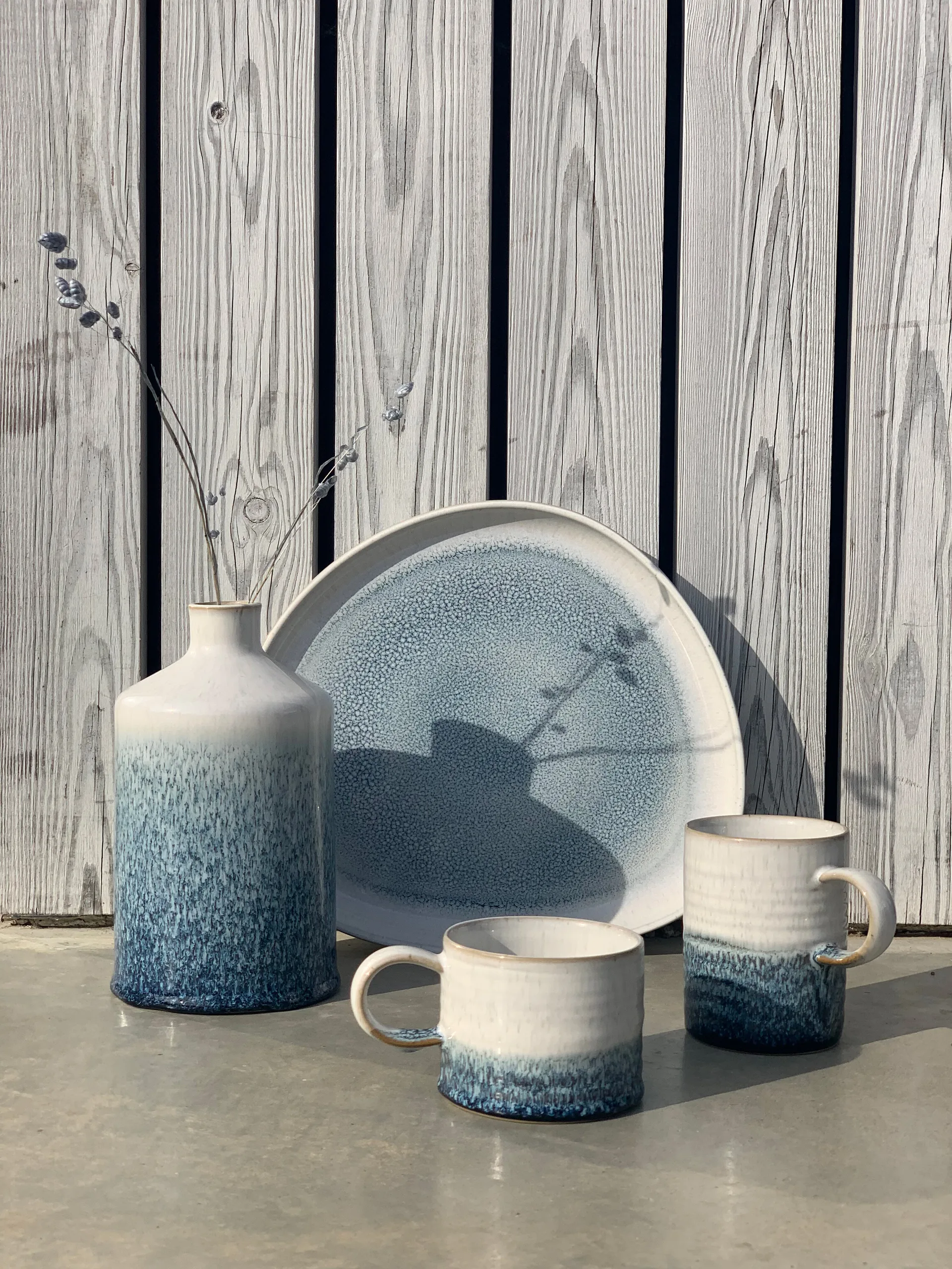 Grand bol de service Kiln Blue Alt, Small, Ø13 cm Denby