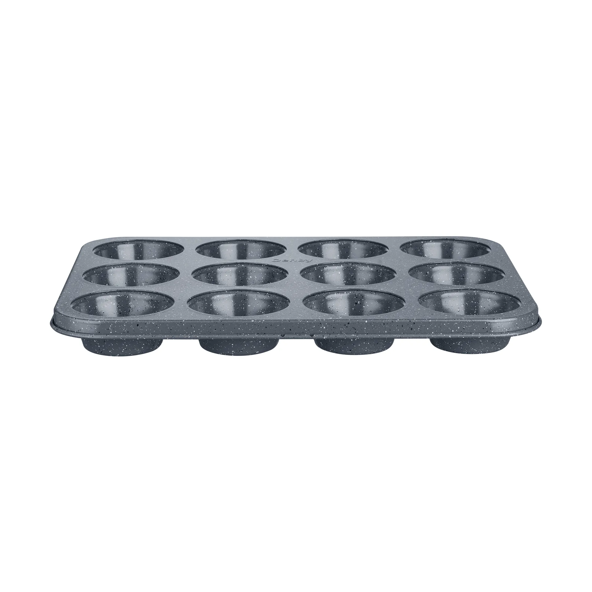 Moule à muffins Quantanium Finish, Gris, 12 pcs Denby