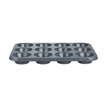 Moule à muffins Quantanium Finish - Gris, 12 pcs - Denby