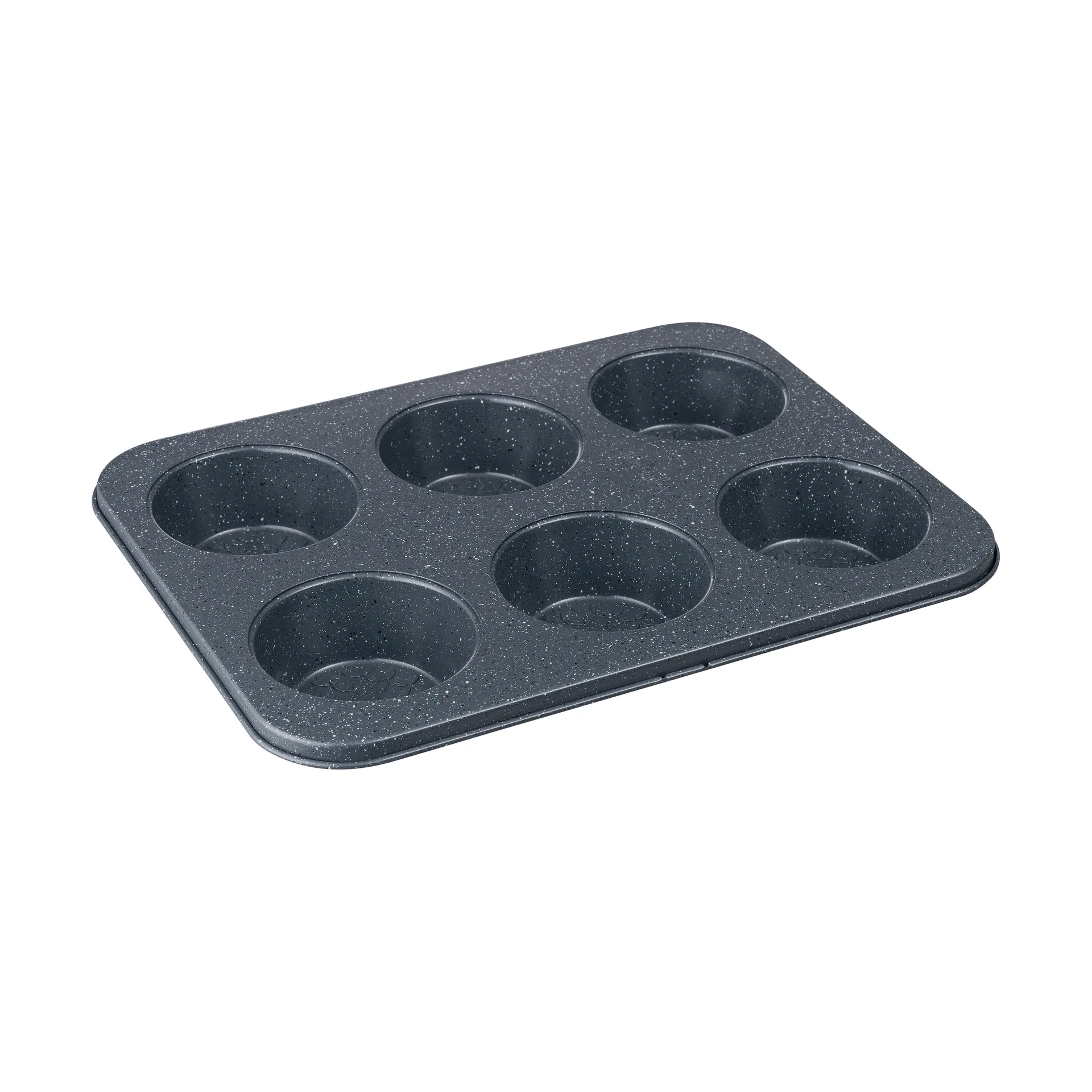 Moule à muffins Quantanium Finish, Gris, 6 pcs Denby