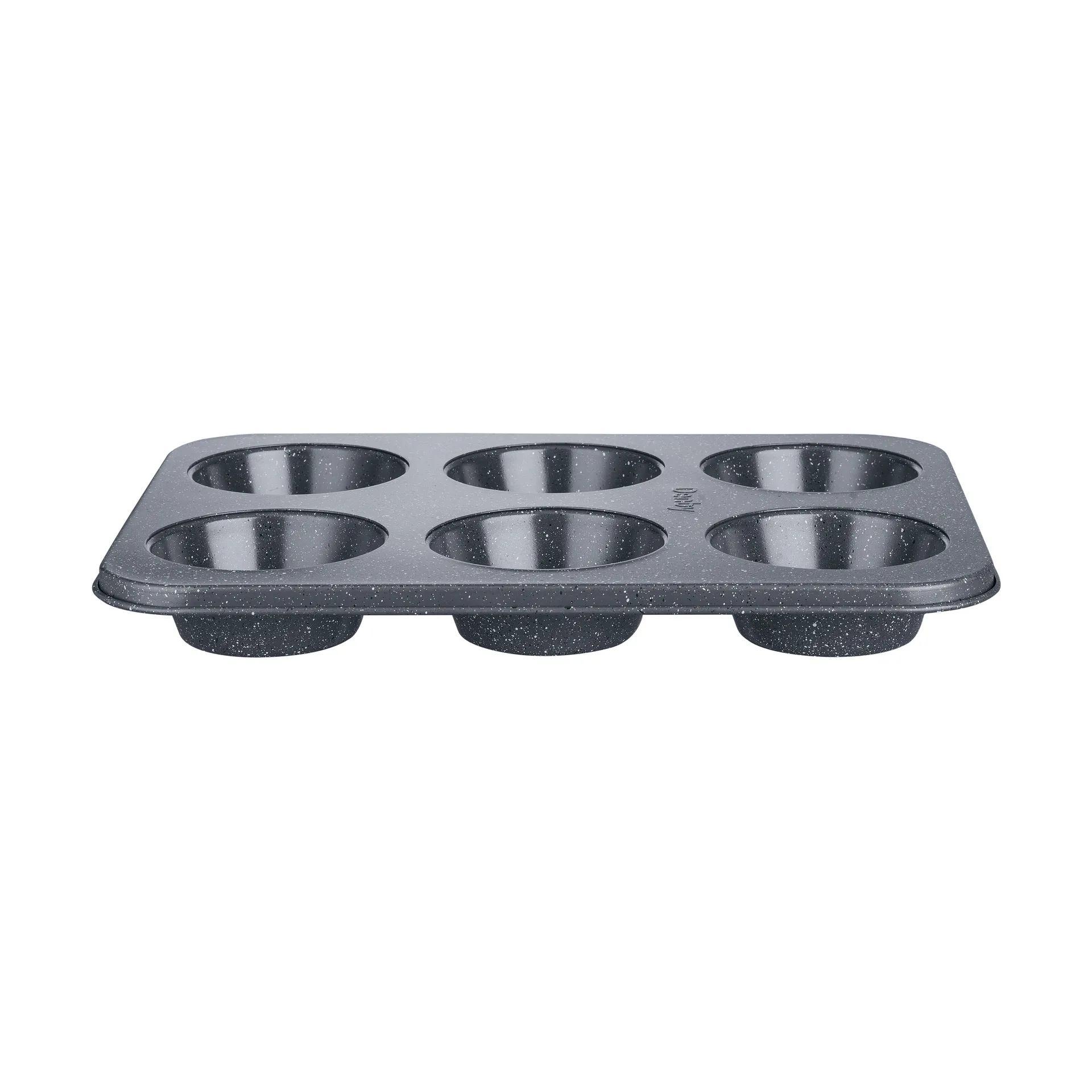Moule à muffins Quantanium Finish, Gris, 6 pcs Denby