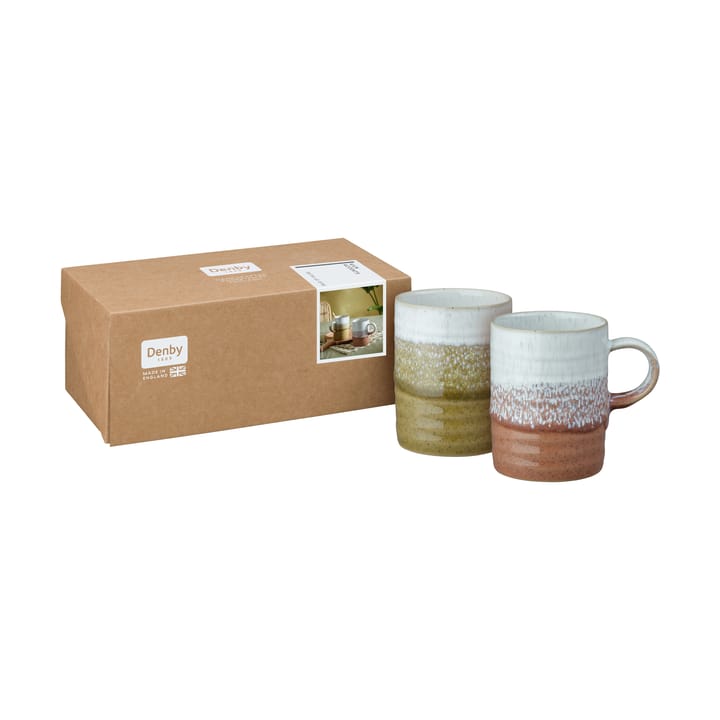 Mugs Kiln Accents 40 cl 2 pièces, Ochre-rust Denby