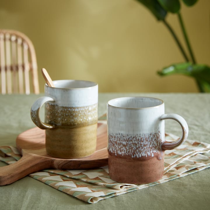 Mugs Kiln Accents 40 cl 2 pièces, Ochre-rust Denby