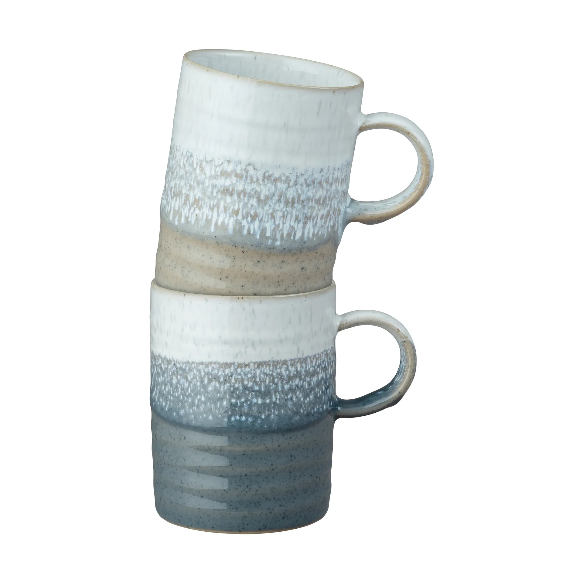 Mugs Kiln Accents 40 cl 2 pièces, Taupe-slate Denby