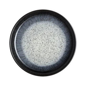 Petite assiette Halo Coupe 21 cm - Bleu-gris-noir - Denby