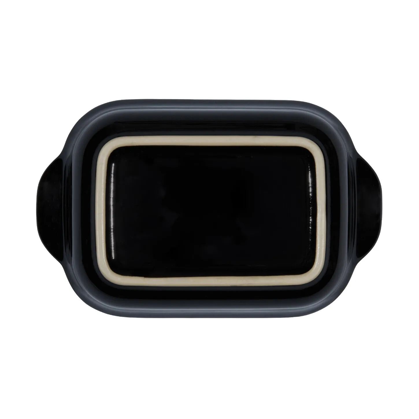 Plat allant au four Halo, Noir-bleu, small, rectangulaire Denby