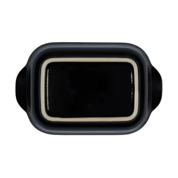Plat allant au four Halo - Noir-bleu, small, rectangulaire - Denby