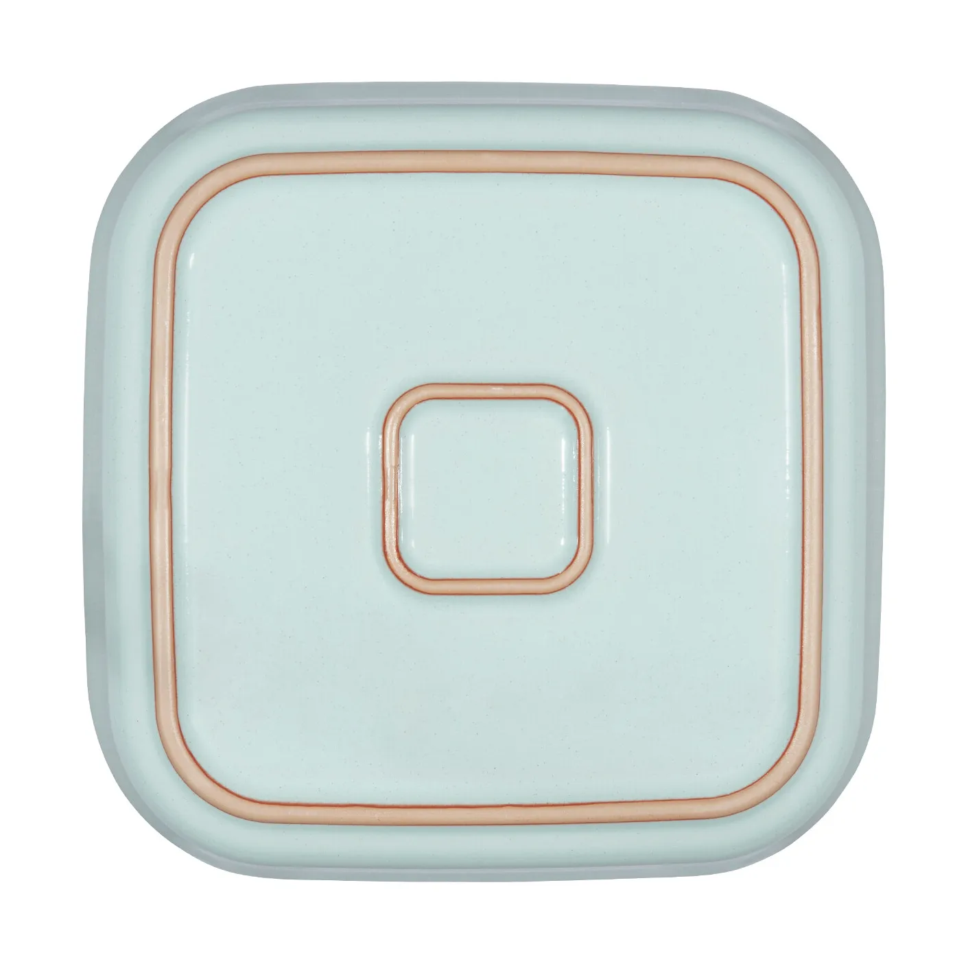 Plat allant au four Heritage Pavilion, Bleu-beige, carré Denby