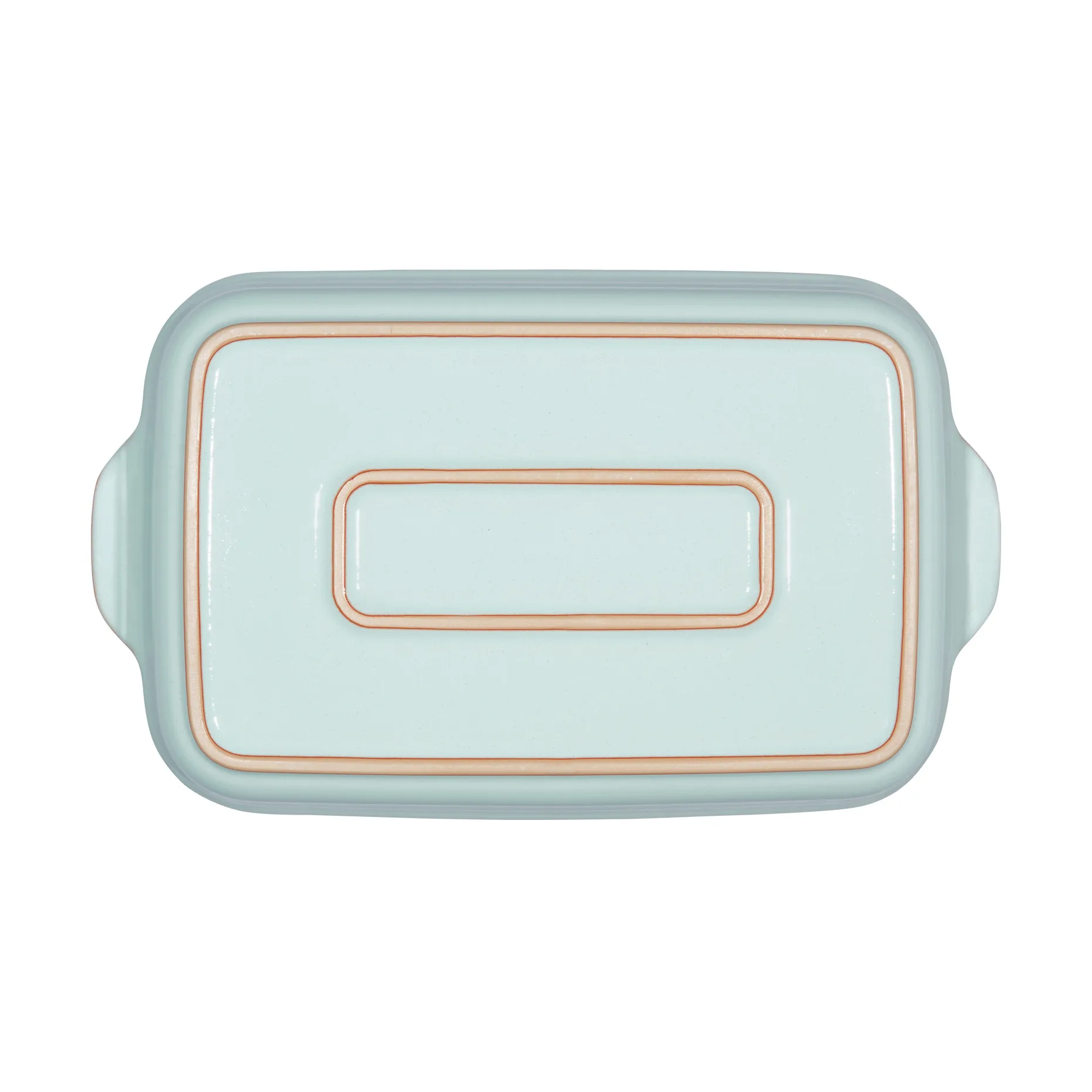 Plat allant au four Heritage Pavilion, Bleu-beige, large, rectangulaire Denby