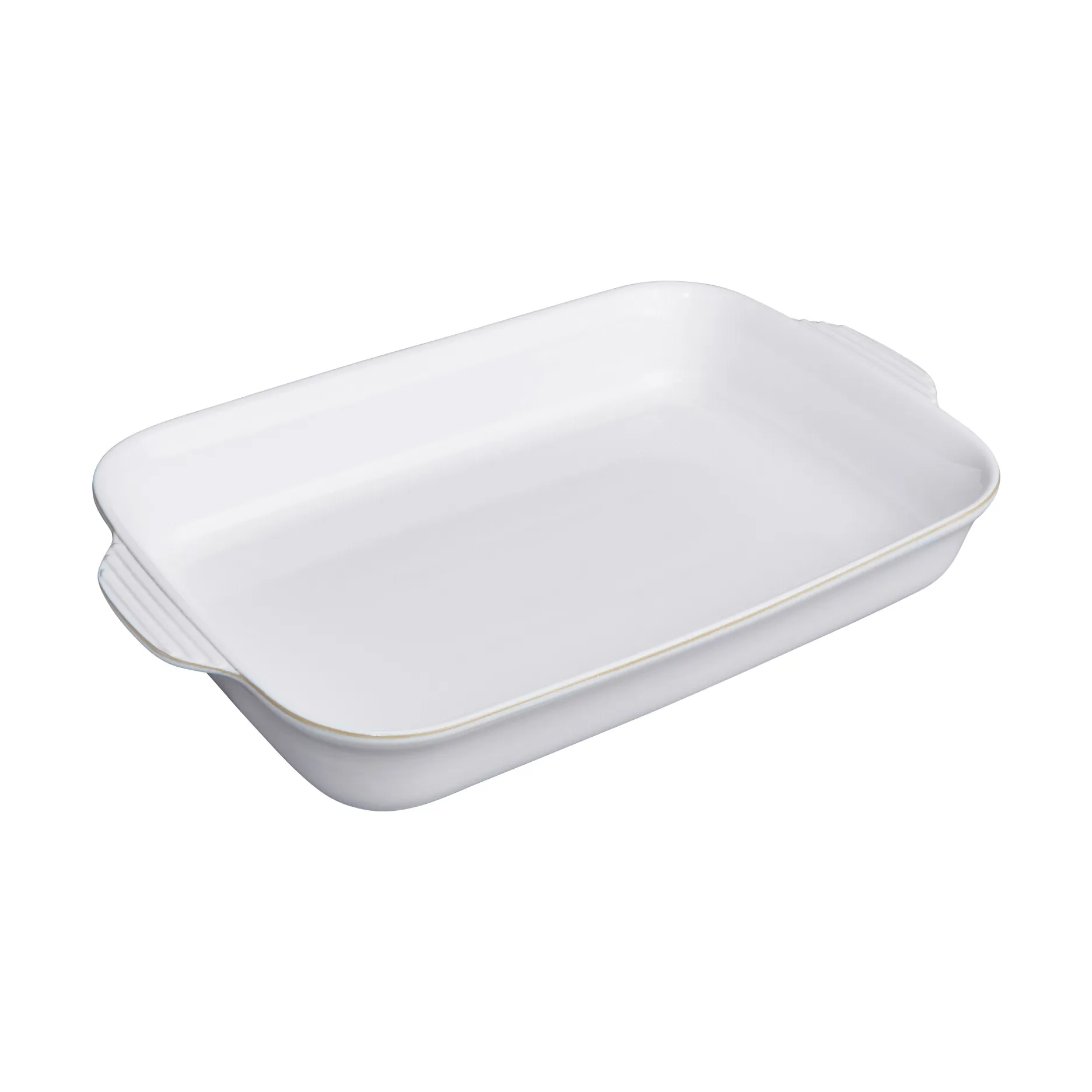 Plat allant au four Natural Canvas, Beige, large, rectangulaire Denby