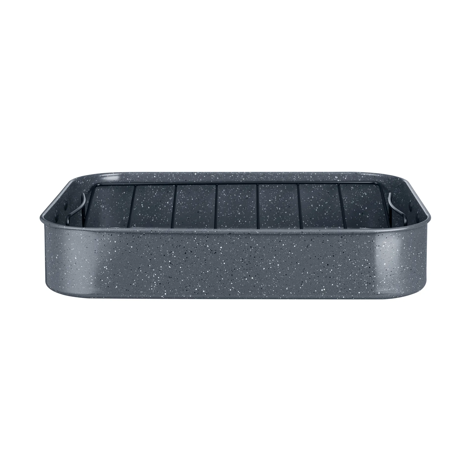Plat allant au four Quantanium Finish, Gris, avec grille, 41,6×31,8 cm Denby