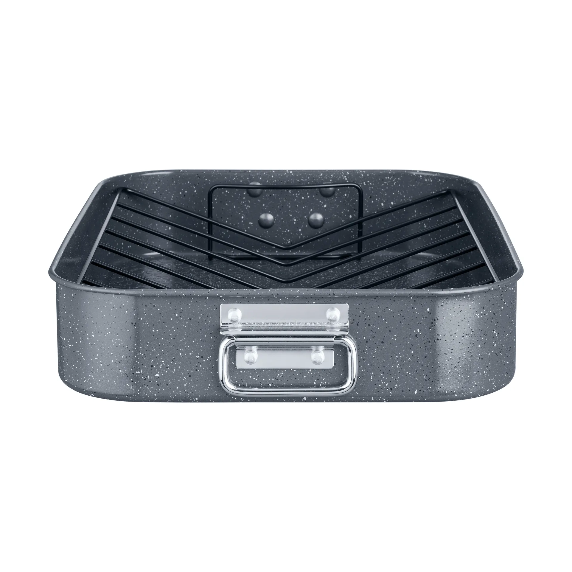 Plat allant au four Quantanium Finish, Gris, avec grille, 41,6×31,8 cm Denby
