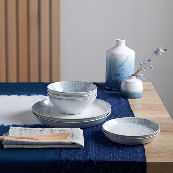 Service de table Kiln Blue, 12 pièces Denby
