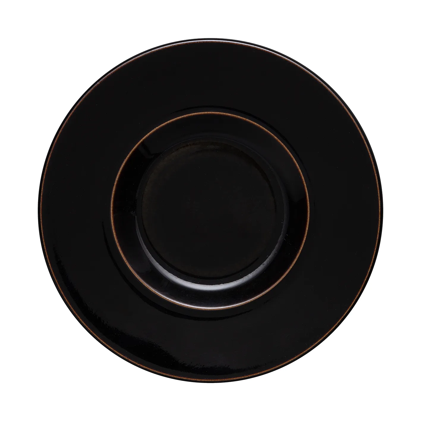 Soucoupe pour tasse à espresso Halo Brew, Noir Denby