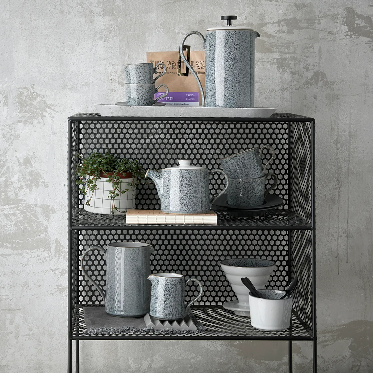 Soucoupe pour tasse à espresso Studio Grey Brew, Grey Denby