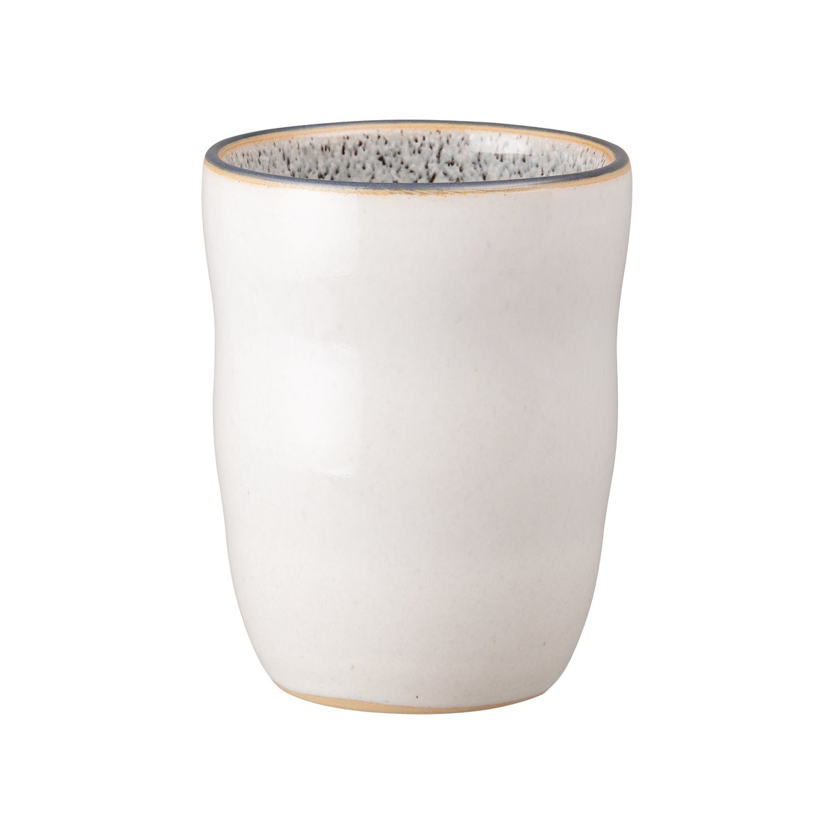 Denby Studio Grey Tasse sans anse 27,5cl Quartz | Design Scandinave | Tasses à café | Blanc