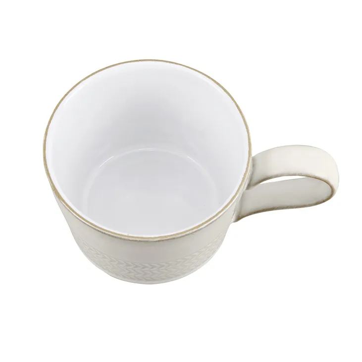Tasse à café et thé Natural Canvas 26cl, Texturé Denby