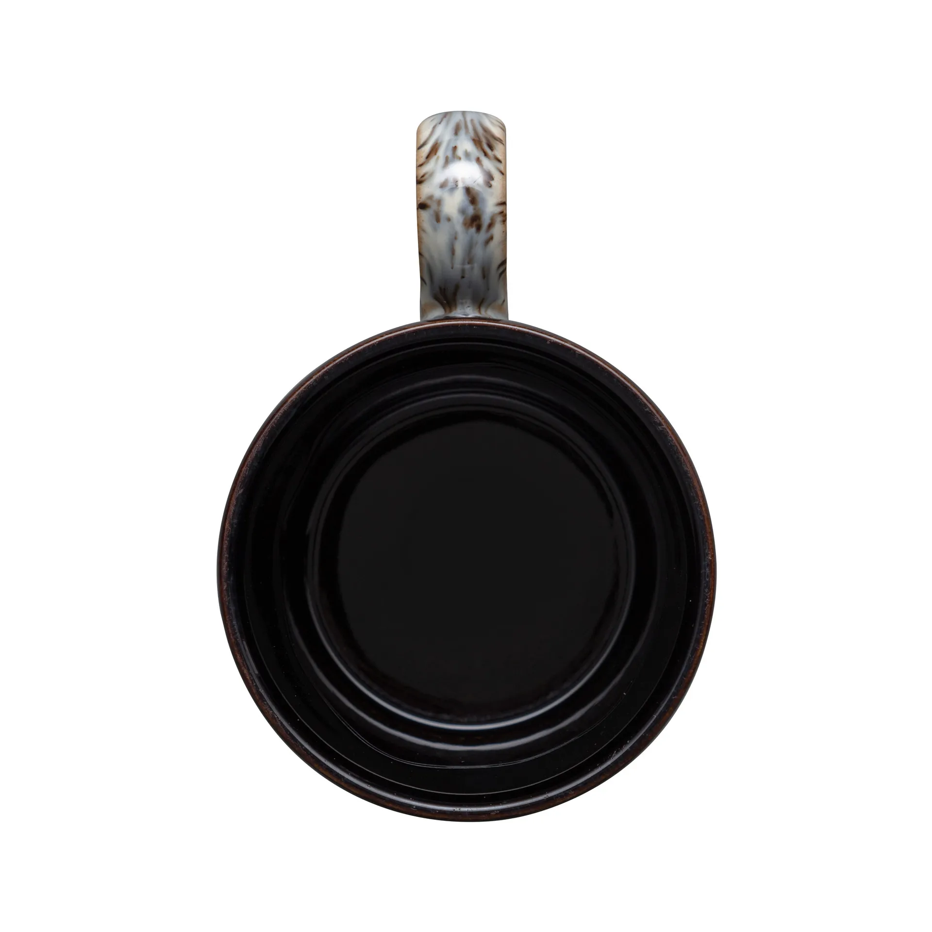 Tasse à espresso Halo brew 10cl, Bleu-gris-noir Denby