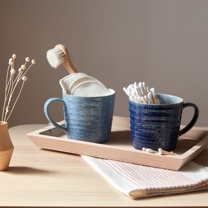 Tasse avec motifs Studio Blue 40cl, Cobalt-pebble Denby