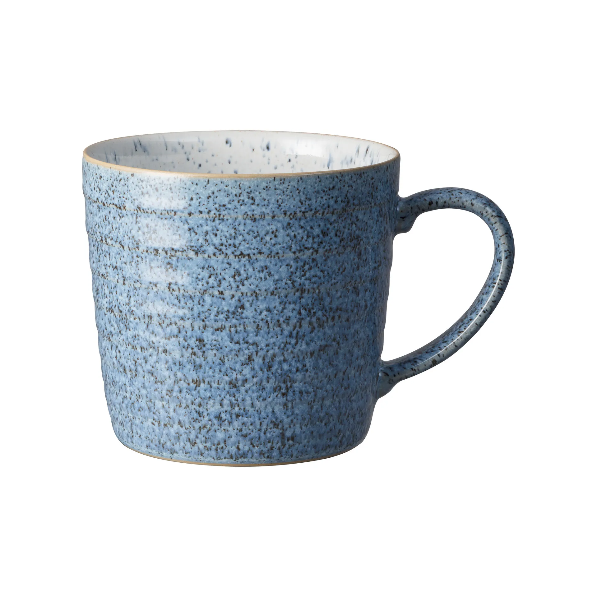 Tasse avec motifs Studio Blue 40cl, Flint-chalk Denby