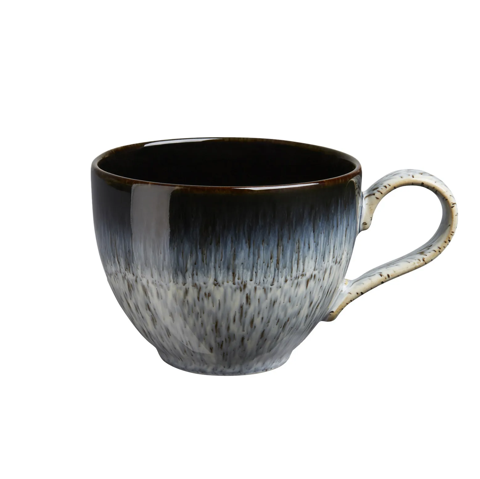 Tasse Halo 25cl, Bleu-gris-noir Denby