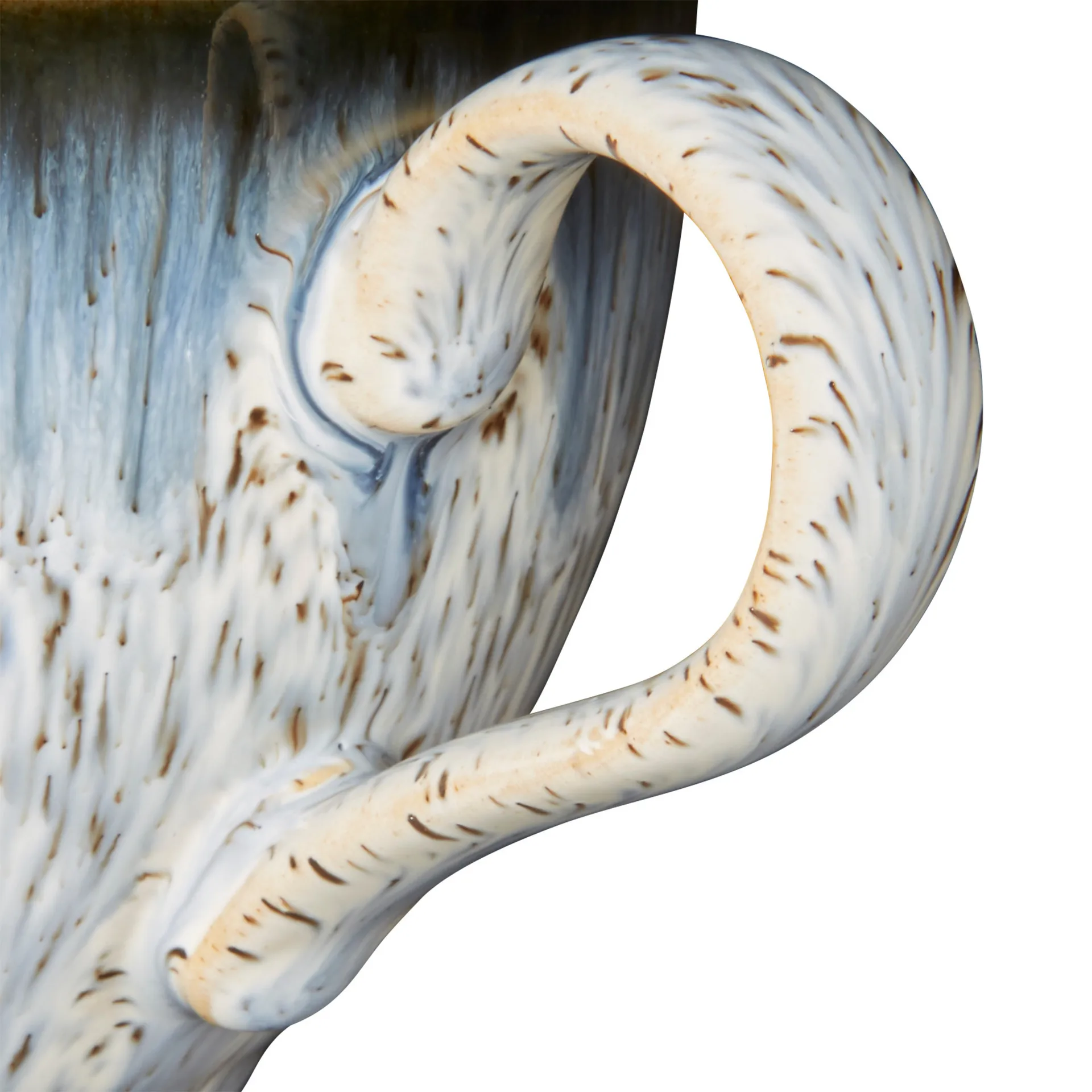 Tasse Halo 25cl, Bleu-gris-noir Denby