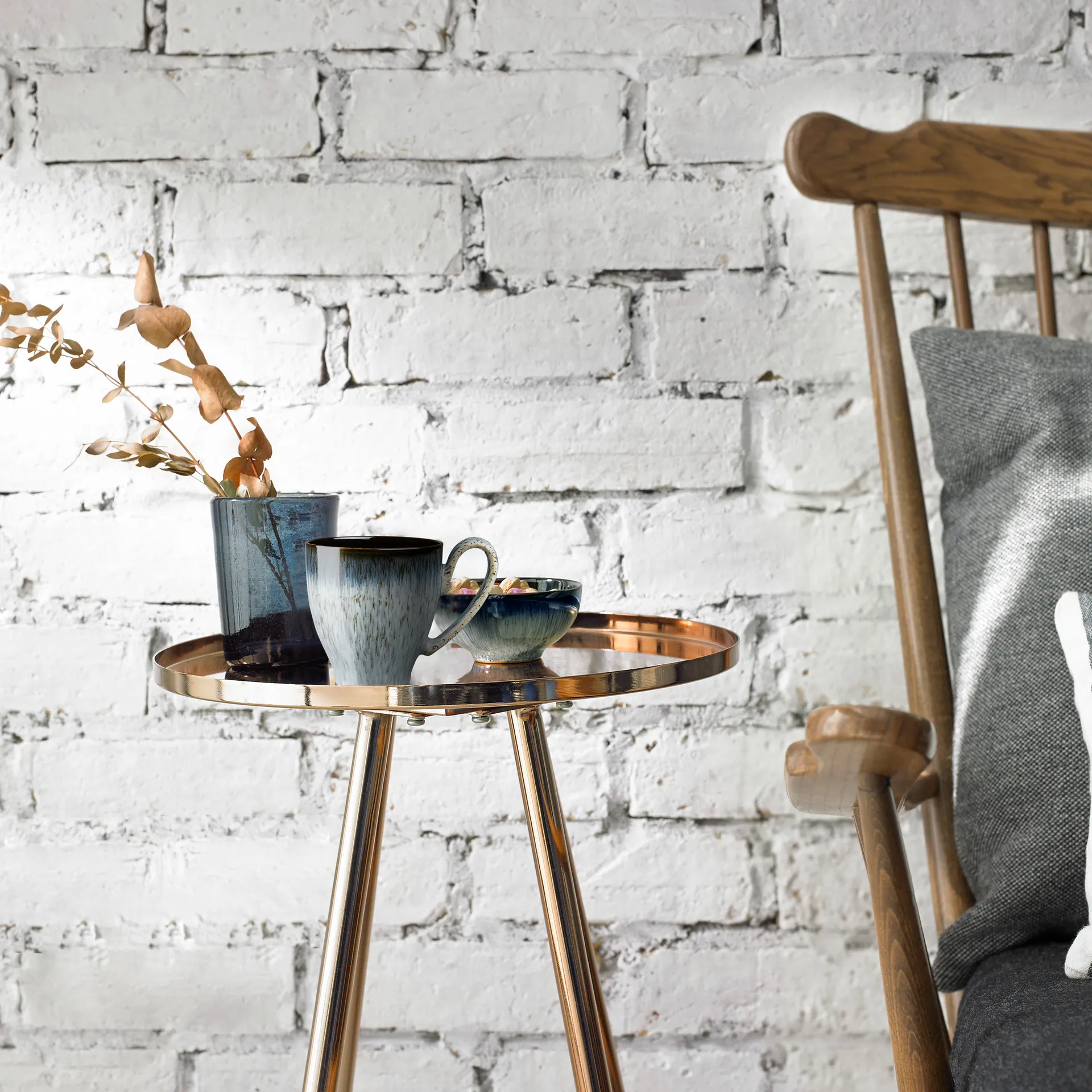 Tasse Halo 42cl, Bleu-gris-noir Denby