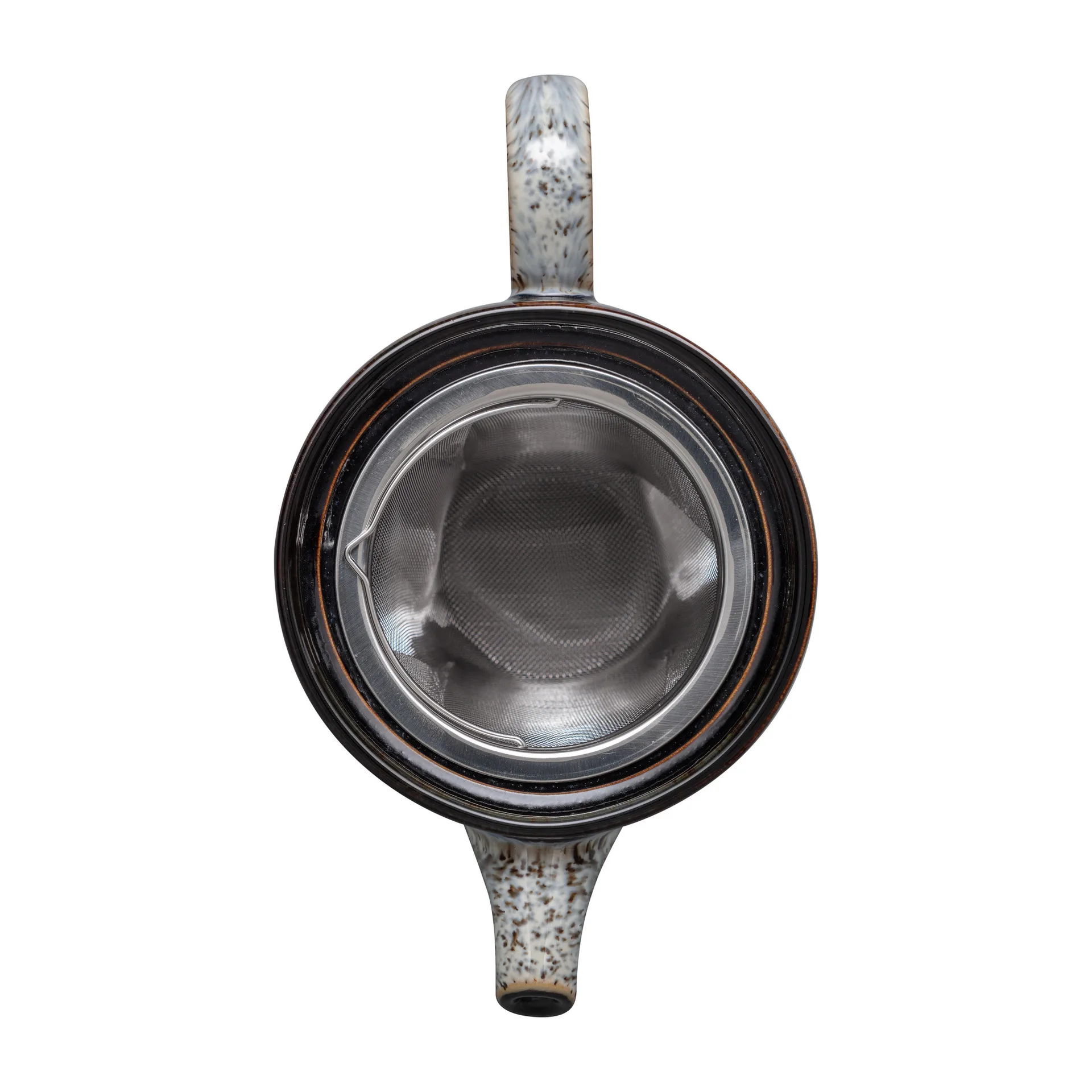 Théière Halo brew 0,44 l, Bleu-gris-noir Denby