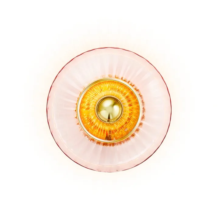 Applique murale New Wave Optic Ø26 cm - Rose - Design By Us