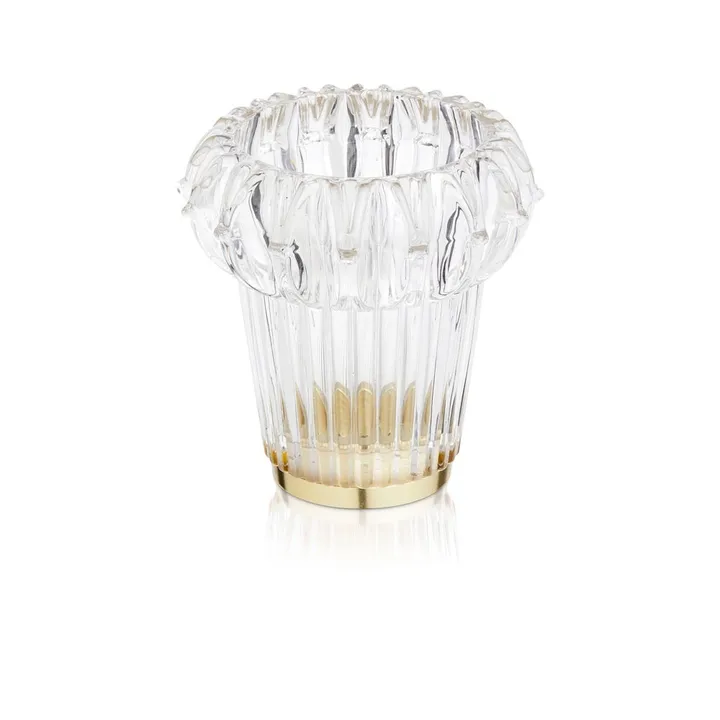 Lampe Eyeball avec socle Ø12 cm - Base dorée - Design By Us