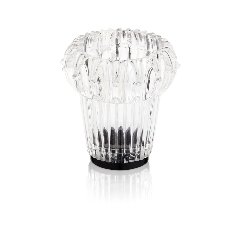 Lampe Eyeball avec socle Ø12 cm, Base noire Design By Us