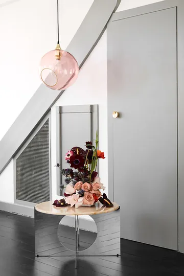 Suspension Ballroom XL Ø32 cm - Rose - Design By Us